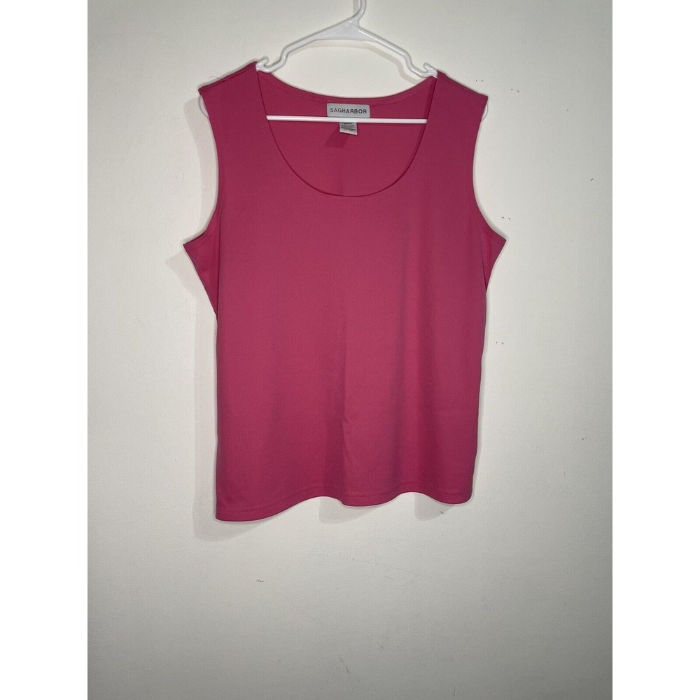 Sag Harbor Women’s Pink Tank Size Large
